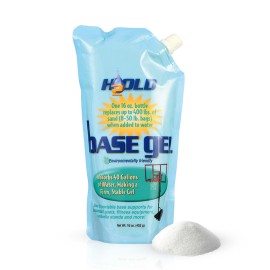 BaseGel Polymer for Basketball Goal and Outdoor Indoor Sign Hoops Bases, Perfect Replacement for Sand and Sandbags to Anchor Portable Sports Pools Baskets, Easy to Use and Apply with Water, 16 oz BaseGel Polymer for Basketball Goal and Outdoor Indoor Sign Hoops Bases, Perfect Replacement for Sand and Sandbags to Anchor Portable Sports Pools Baskets, Easy to Use and Apply with Water, 16 oz