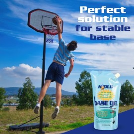 BaseGel Polymer for Basketball Goal and Outdoor Indoor Sign Hoops Bases, Perfect Replacement for Sand and Sandbags to Anchor Portable Sports Pools Baskets, Easy to Use and Apply with Water, 16 oz BaseGel Polymer for Basketball Goal and Outdoor Indoor Sign Hoops Bases, Perfect Replacement for Sand and Sandbags to Anchor Portable Sports Pools Baskets, Easy to Use and Apply with Water, 16 oz