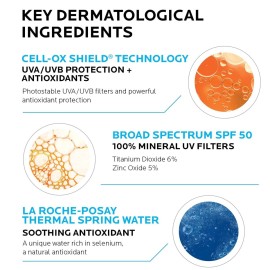 La Roche-Posay Anthelios Mineral Ultra-Light Face Sunscreen SPF 50, Zinc Oxide Sunscreen for Face, 100% Mineral Sunblock, Oil Free for Sensitive Skin, Daily Sun Protection