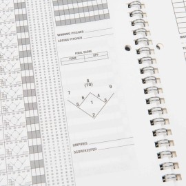 Champro Baseball Score Book (White), 28 pages Champro Baseball Score Book (White), 28 pages