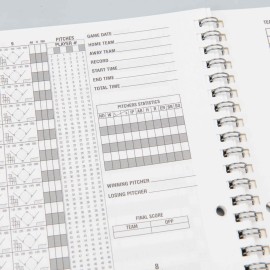 Champro Baseball Score Book (White), 28 pages Champro Baseball Score Book (White), 28 pages