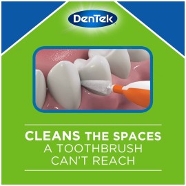 DenTek Easy Brush Interdental Cleaners, Standard, 16 Count, (Pack of 2) DenTek Easy Brush Interdental Cleaners, Standard, 16 Count, (Pack of 2)
