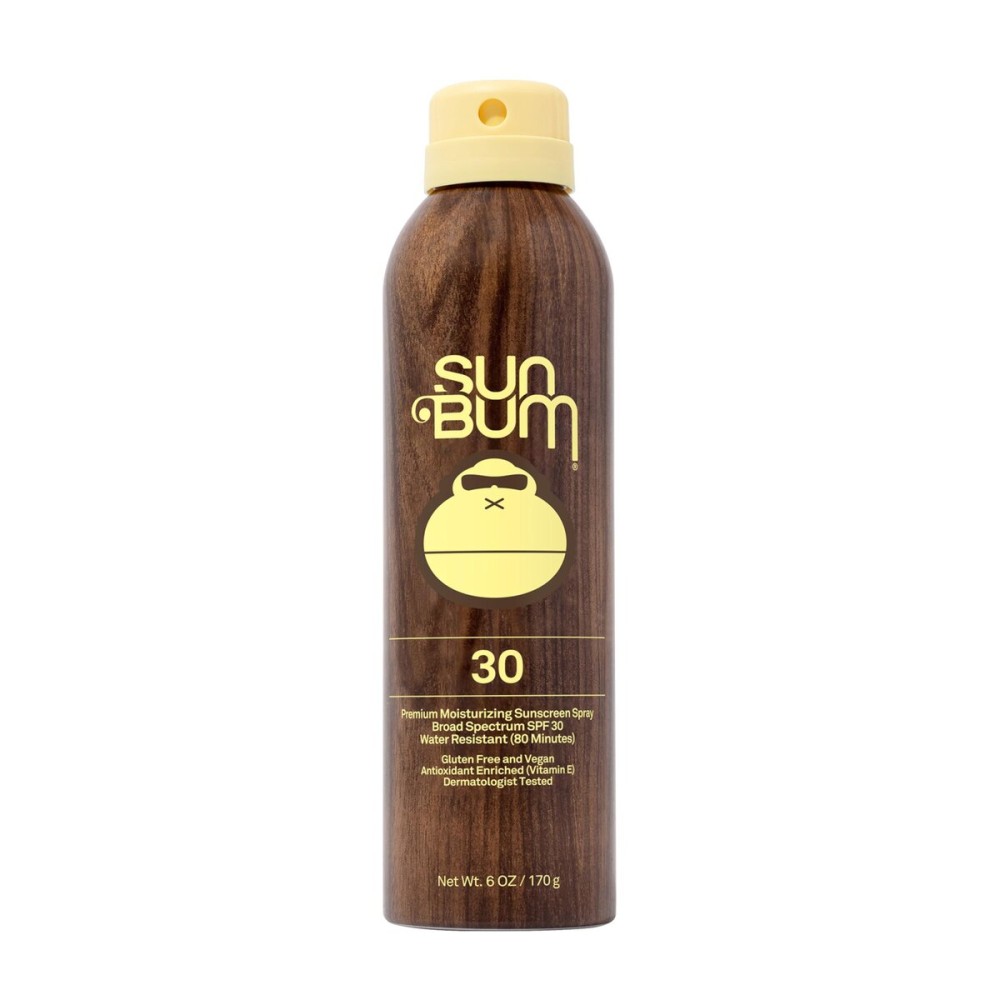 Sun Bum Original SPF 30 Sunscreen Body Spray - Broad Spectrum Moisturizing Sunscreen with Vitamin E - Hawaii 104 Act Compliant (Made without Octinoxate & Oxybenzone) - 6 oz Sun Bum Original SPF 30 Sunscreen Body Spray - Broad Spectrum Moisturizing Sunscreen with Vitamin E - Hawaii 104 Act Compliant (Made without Octinoxate & Oxybenzone) - 6 oz