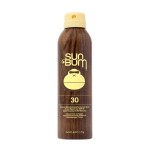 Sun Bum Original SPF 30 Sunscreen Body Spray - Broad Spectrum Moisturizing Sunscreen with Vitamin E - Hawaii 104 Act Compliant (Made without Octinoxate & Oxybenzone) - 6 oz