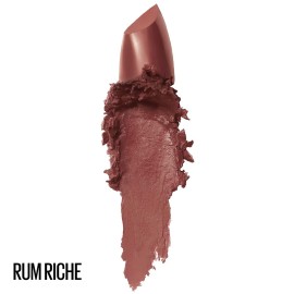 Maybelline Color Sensational Lipstick, Lip Makeup, Cream Finish, Hydrating Lipstick, Rum Riche, Deep Nude ,1 Count Maybelline Color Sensational Lipstick, Lip Makeup, Cream Finish, Hydrating Lipstick, Rum Riche, Deep Nude ,1 Count