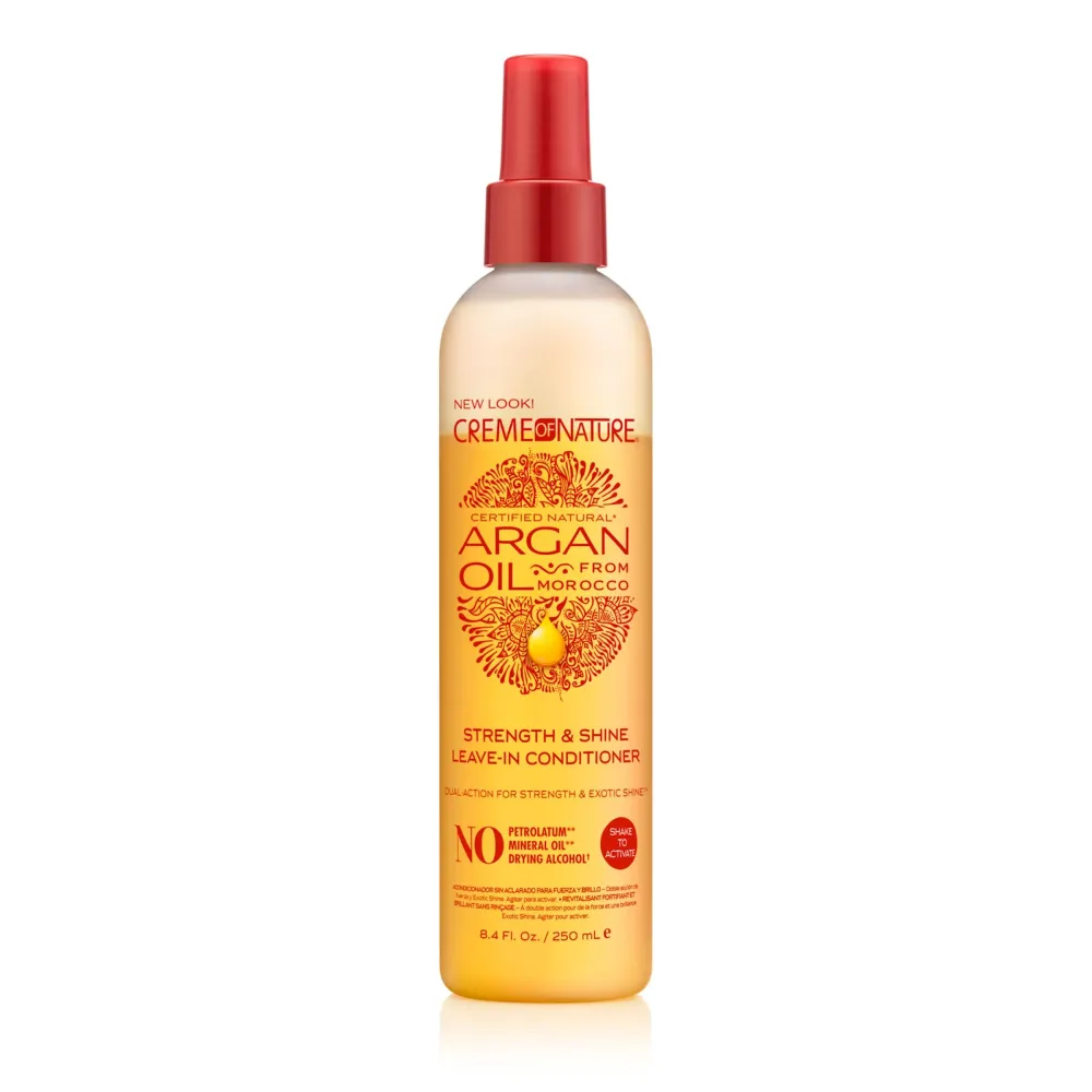 Creme of Nature, Argan Oil Leave In Conditioner, Detangling and Conditioning Formula for Normal Hair 8.45 Fl Oz Creme of Nature, Argan Oil Leave In Conditioner, Detangling and Conditioning Formula for Normal Hair 8.45 Fl Oz