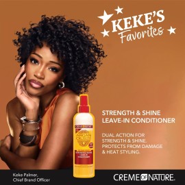 Creme of Nature, Argan Oil Leave In Conditioner, Detangling and Conditioning Formula for Normal Hair 8.45 Fl Oz Creme of Nature, Argan Oil Leave In Conditioner, Detangling and Conditioning Formula for Normal Hair 8.45 Fl Oz