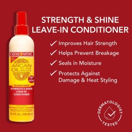 Creme of Nature, Argan Oil Leave In Conditioner, Detangling and Conditioning Formula for Normal Hair 8.45 Fl Oz Creme of Nature, Argan Oil Leave In Conditioner, Detangling and Conditioning Formula for Normal Hair 8.45 Fl Oz