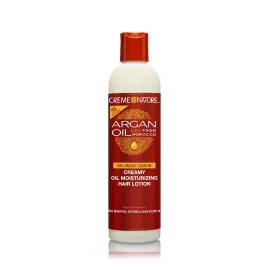 Creme of Nature, Argan Oil Hair Lotion, Creamy Oil Mousturizer to Help Restore Moisture and Add Shine, 8.45 Fl Oz