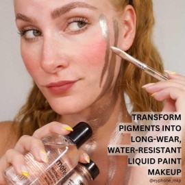 Mehron Makeup Mixing Liquid | Water Resistant For All Day Wear | Multi-Use Makeup Transformer | Eyeliner Mixing Medium | Clear 4.5 fl oz (133 ml) Mehron Makeup Mixing Liquid | Water Resistant For All Day Wear | Multi-Use Makeup Transformer | Eyeliner Mixing Medium | Clear 4.5 fl oz (133 ml)