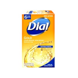 Dial Antibacterial Soap Bar, Gold, 6 Count (Pack of 2) Dial Antibacterial Soap Bar, Gold, 6 Count (Pack of 2)