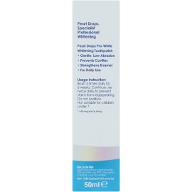 Pearl Drops Daily Pro-White Intensive Whitening Tooth Polish (50ml) Pearl Drops Daily Pro-White Intensive Whitening Tooth Polish (50ml)