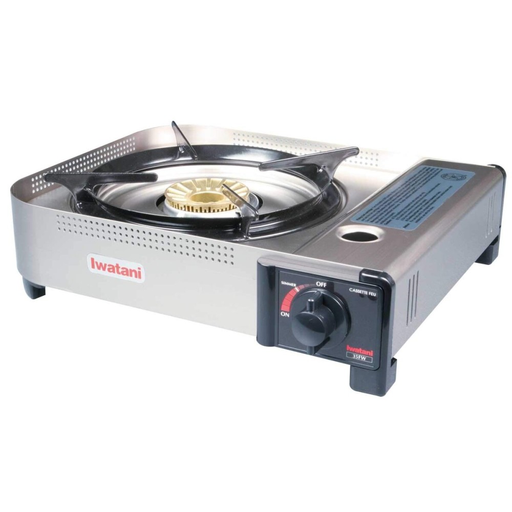 Iwatani 35FW Single-Burner Butane Portable Cooktop Indoor & Outdoor Cooking Stove Medium Iwatani 35FW Single-Burner Butane Portable Cooktop Indoor & Outdoor Cooking Stove Medium