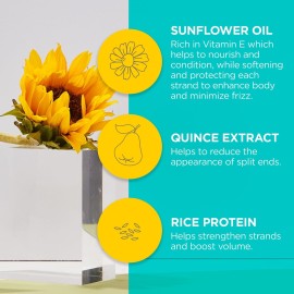 Andalou Naturals Brilliant Shine Hair Spray, Sunflower & Citrus, Styling and Hair Shine Spray with Medium hold, Tames Frizzy Hair & Flyaways, Quick Drying & Non-Sticky, Cruelty Free, 8.2 Fl Oz Andalou Naturals Brilliant Shine Hair Spray, Sunflower & Citrus, Styling and Hair Shine Spray with Medium hold, Tames Frizzy Hair & Flyaways, Quick Drying & Non-Sticky, Cruelty Free, 8.2 Fl Oz