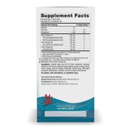 Nordic Naturals Complete Omega Jr., Lemon - 180 Mini Soft Gels - 283 mg Total Omega-3s & 35 mg GLA - Healthy Cognition, Nervous System Function - Non-GMO - 90 Servings Nordic Naturals Complete Omega Jr., Lemon - 180 Mini Soft Gels - 283 mg Total Omega-3s & 35 mg GLA - Healthy Cognition, Nervous System Function - Non-GMO - 90 Servings