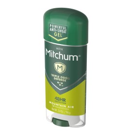 Mitchum Anti-Perspirant & Deodorant Clear Gel, Mountain Air - 3.4 Oz (6 Packs) Mitchum Anti-Perspirant & Deodorant Clear Gel, Mountain Air - 3.4 Oz (6 Packs)