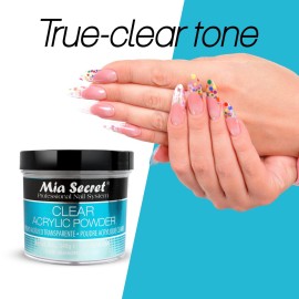 Mia Secret Clear Acrylic Powder (8oz) Mia Secret Clear Acrylic Powder (8oz)