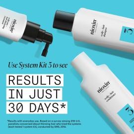 Nioxin System 3 Scalp + Hair Thickening Treatment | Serum for Colored or Damaged Hair with Light Thinning | 6.8 Fl oz. Nioxin System 3 Scalp + Hair Thickening Treatment | Serum for Colored or Damaged Hair with Light Thinning | 6.8 Fl oz.