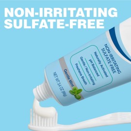 CloSYS Fluoride Free Toothpaste, 3.4 Ounce, Travel Size, Gentle Mint, TSA Compliant, Whitening, Enamel Protection, Sulfate Free CloSYS Fluoride Free Toothpaste, 3.4 Ounce, Travel Size, Gentle Mint, TSA Compliant, Whitening, Enamel Protection, Sulfate Free
