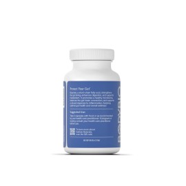 BodyBio Butyrate Supplement - Postbiotic for Gut Microbiome Health, Digestion and Regulation Support - Butyric Acid with Sodium - 100 Capsules