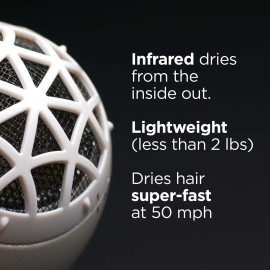 RUSK Engineering W8less Professional 2000 Watt Dryer, 7 Speed Settings, Lightweight. RUSK Engineering W8less Professional 2000 Watt Dryer, 7 Speed Settings, Lightweight.