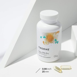 THORNE Super EPA Pro - Omega-3 Fish Oil - Promotes Blood Lipid Support* - 1300mg EPA & 200mg DHA - 120 Gelcaps THORNE Super EPA Pro - Omega-3 Fish Oil - Promotes Blood Lipid Support* - 1300mg EPA & 200mg DHA - 120 Gelcaps
