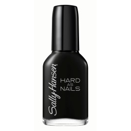 Sally Hansen Hard as Nails Color, Black Heart, 0.45 Fluid Ounce