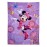 Disney 4 Piece Minnie\'s Fluttery Friends Toddler Bedding Set, Lavender