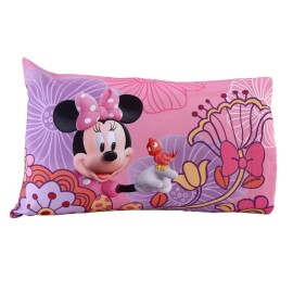 Disney 4 Piece Minnie\'s Fluttery Friends Toddler Bedding Set, Lavender Disney 4 Piece Minnie\'s Fluttery Friends Toddler Bedding Set, Lavender