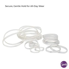 Goody Ouchless Polyband Hair Ties - 250 Ct, Clear, Latex Hair Bands for Women\'s Hair, Easy Glide, Ultra-Strong Hold Hair Accessories for Women & Men, Secure Hold Ridge Design, All Hair Types Goody Ouchless Polyband Hair Ties - 250 Ct, Clear, Latex Hair Bands for Women\'s Hair, Easy Glide, Ultra-Strong Hold Hair Accessories for Women & Men, Secure Hold Ridge Design, All Hair Types