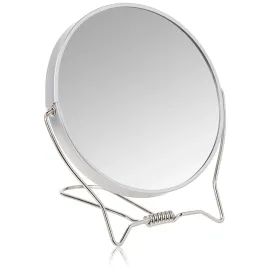 Goody Two-Sided Makeup Mirror with Stand - 1X and 3X Dual Sided Magnification - Lightweight & Portable Table Top Magnifying Vanity Mirror