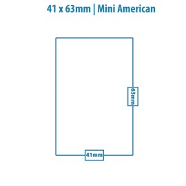 Ultra Pro - Mini American Board Game Sleeves (50ct) for 41mm x 63mm Cards - Card Sleeves for Board Games and Trading Card Games, Card Sleeves Protects from Wear and Tear Ultra Pro - Mini American Board Game Sleeves (50ct) for 41mm x 63mm Cards - Card Sleeves for Board Games and Trading Card Games, Card Sleeves Protects from Wear and Tear