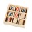 Wooden Tic Tac Toe Board Game - Strategy Game for Kids - Toy for Road Trips and Indoor Play
