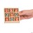 Wooden Tic Tac Toe Board Game - Strategy Game for Kids - Toy for Road Trips and Indoor Play