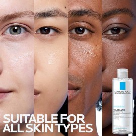 La Roche-Posay Micellar Cleansing Water for Sensitive Skin, Micellar Water Makeup Remover, Cleanses and Hydrates Skin, Gentle Face Toner, Oil Free La Roche-Posay Micellar Cleansing Water for Sensitive Skin, Micellar Water Makeup Remover, Cleanses and Hydrates Skin, Gentle Face Toner, Oil Free