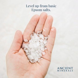 Ancient Minerals Magnesium Bath Flakes of Pure Genuine Zechstein Chloride - Resealable Magnesium Supplement Bag That Will Outperform Leading Epsom Salts 1.65 lbs Ancient Minerals Magnesium Bath Flakes of Pure Genuine Zechstein Chloride - Resealable Magnesium Supplement Bag That Will Outperform Leading Epsom Salts 1.65 lbs