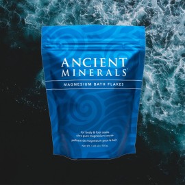 Ancient Minerals Magnesium Bath Flakes of Pure Genuine Zechstein Chloride - Resealable Magnesium Supplement Bag That Will Outperform Leading Epsom Salts 1.65 lbs Ancient Minerals Magnesium Bath Flakes of Pure Genuine Zechstein Chloride - Resealable Magnesium Supplement Bag That Will Outperform Leading Epsom Salts 1.65 lbs