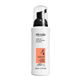 Nioxin System 4 Scalp + Hair Thickening Treatment | Serum for Colored or Damaged Hair with Progressed Thinning | 3.4 Fl oz.