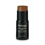 Mehron Makeup CreamBlend Stick - Foundation (.75 ounce) (Light Ebony)