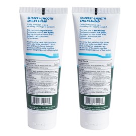 Epic Fluoride & Xylitol Toothpaste for Adults - 31% Xylitol for Clean Teeth - SLS Free Toothpaste with Fluoride for Oral Care - Spearmint Flavored, 4.9oz Tube (Pack of 2) Epic Fluoride & Xylitol Toothpaste for Adults - 31% Xylitol for Clean Teeth - SLS Free Toothpaste with Fluoride for Oral Care - Spearmint Flavored, 4.9oz Tube (Pack of 2)