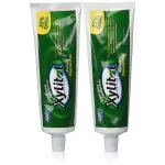 Epic Xylitol Toothpaste - Made with Xylitol for Clean Teeth & Gum Health - Fluoride Free Toothpaste Adult - SLS Free, Spearmint Flavored, 4.9oz Tube (Pack of 2)