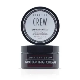American Crew Men\'s Grooming Cream (OLD VERSION), Like Hair Gel with High Hold with High Shine, 3 Oz (Pack of 1)