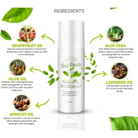 Real Purity Roll-On Natural Deodorant Real Purity Roll-On Natural Deodorant