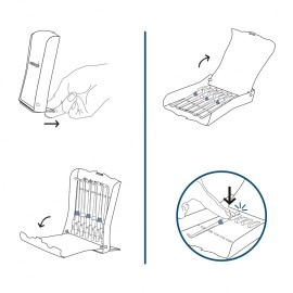 Waterpik Water Flosser 6 Count Replacement Tips With Case, Convenient, Hygienic and Sturdy for Easy Storage and Travel, Includes Precision, Orthodontic, Plaque Seeker Refill Heads Nozzles Waterpik Water Flosser 6 Count Replacement Tips With Case, Convenient, Hygienic and Sturdy for Easy Storage and Travel, Includes Precision, Orthodontic, Plaque Seeker Refill Heads Nozzles