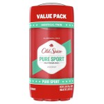 Old Spice Aluminum Free Deodorant For Men, High Endurance, 24/7 Sweat Defense & Odor Protection, 24/7 Freshness & Lasting Scent, Pure Sport Scent, 3.0 oz (Pack of 2)