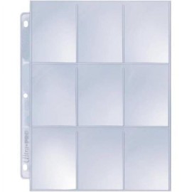 Ultra Pro Silver Series 9 Pocket Pages (25 count p..