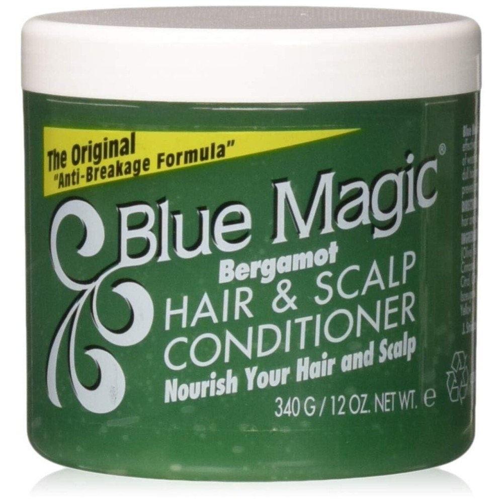Blue Magic Bergamot Hair and Scalp Conditioner, 12 Ounce (Pack of 3) Blue Magic Bergamot Hair and Scalp Conditioner, 12 Ounce (Pack of 3)