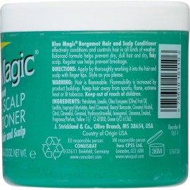 Blue Magic Bergamot Hair and Scalp Conditioner, 12 Ounce (Pack of 3) Blue Magic Bergamot Hair and Scalp Conditioner, 12 Ounce (Pack of 3)