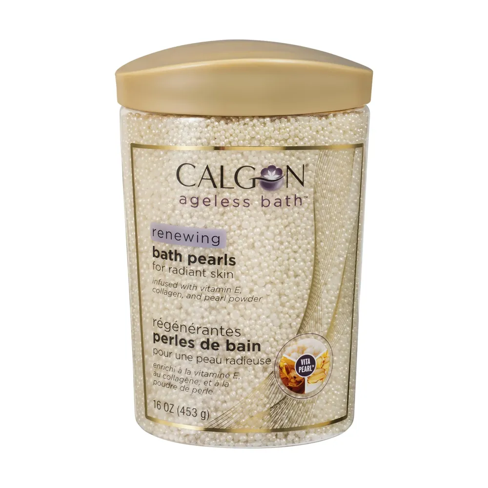 Calgon Ageless Bath Series Renewing Pearls, 16 oz. Calgon Ageless Bath Series Renewing Pearls, 16 oz.