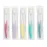 NIMBUS Extra Soft Toothbrushes (Regular Head) Periodontist Design Tapered Bristles for Sensitive Teeth and Receding Gums, Individually Wrapped Plaque Remover Travel Toothbrush (10 Pack, Colors Vary)